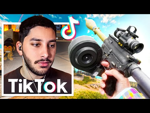 Usé ARMAS MALDITAS de TIKTOK en WARZONE