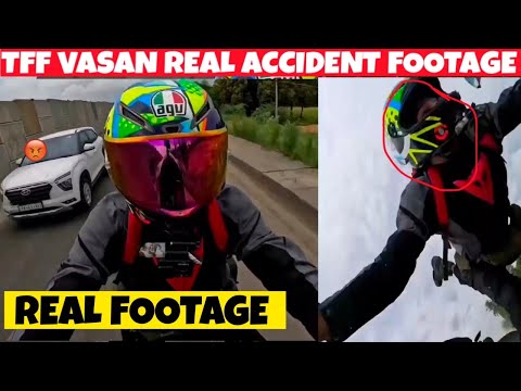 Ttf Vasan Real Accident Footage 😱💥 Missing copra fake news 💯 Wheeling 💥#ttfvasan #ttfvasantroll