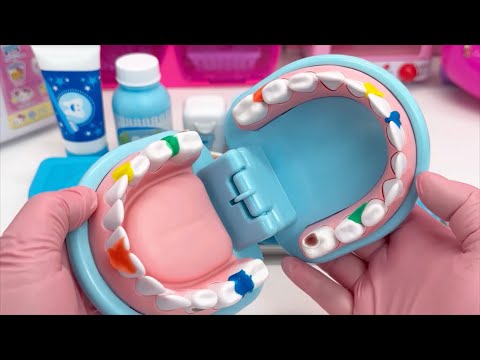 Satisfying with Unboxing Cute Doctor Dentist Playset | ASMR Toy Review