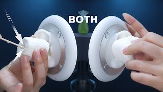 [ASMR] Deep BOTH Ear Cleaning of Soft & Sticky Earwax (No Talking)