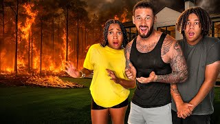 WILDFIRES NEAR OUR HOUSE..