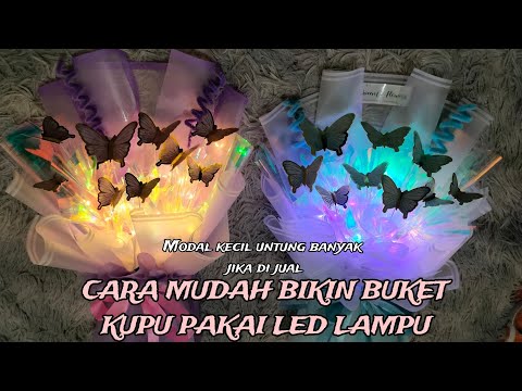 Tutorial Butterfly Bouquet low budget