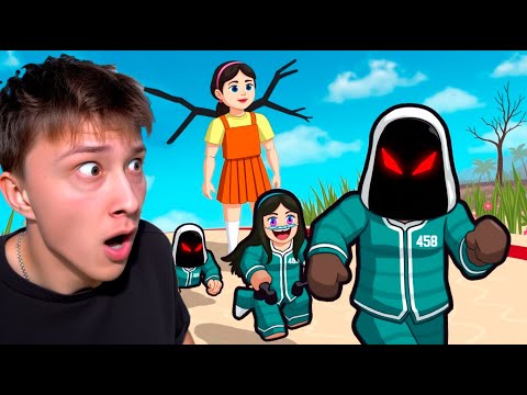 Кто под Маской? ВЫЖИВАНИЕ в ИГРАХ КАЛЬМАРА 2 в ROBLOX