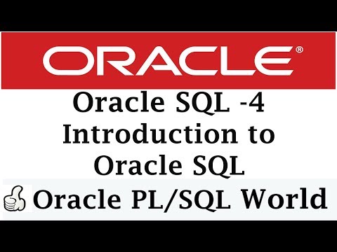 Introduction to Oracle SQL | Oracle Tutorials for...