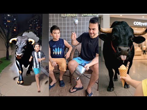 Melhores Shorts Videos do Canal com Boi da Cara Preta e muito mais 🐂🤣🤣😱 #funny #memes #comedy