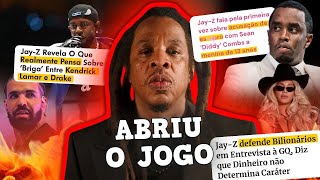 JAY-Z ABRE O JOGO SOBRE DIDDY, TIDAL, KENDRICK vs DRAKE E MAIS… 