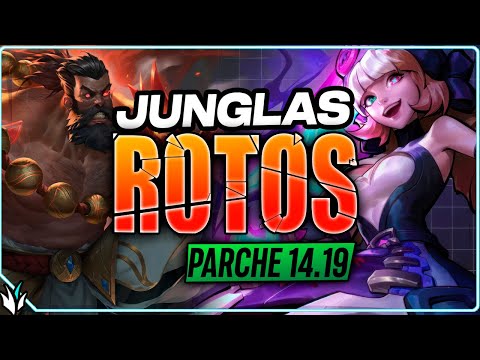 📈 MEJORES PICKS Y CAMPEONES OP JUNGLA PARCHE 14.19 - League of Legends 2024 - MEJORES JUNGLAS S14