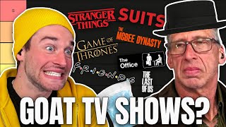 Ranking the GREATEST TV Shows of All Time!