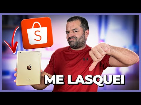 Comprei o iPad de R$180 da Shopee E DEU MUITO RUIM!