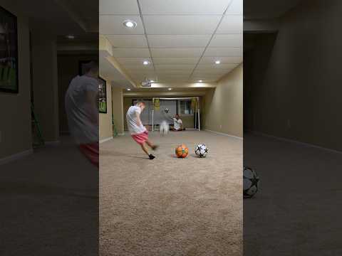Shooting Accuracy Challenge⚽️🔥🐐 #soccer  #futbol  #football  #subscribe