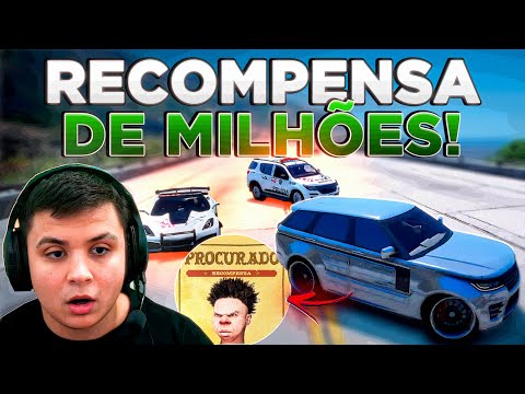 PAULINHO ESTร SENDO PROCURADO PELA CIDADE INTEIRA no GTA RP! (Modder Clips)