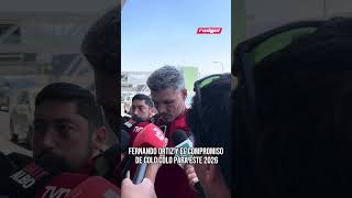 ¡La palabra de Fernando Ortiz previo al viaje de Colo Colo a Uruguay! 🏁