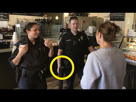 Chocolate Shop Employee Insults 2 Police Officers, Owner Picks A Side