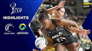 HIGHLIGHTS | Silver Ferns vs Diamonds | Constellation Cup | Test 2 | Sky Sport NZ