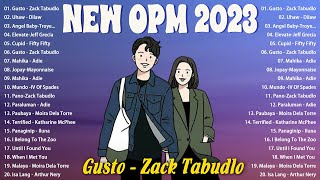 Gusto - Zack Tabudlo | Tagalog Love Songs Top Trends - New OPM Playlist 2023