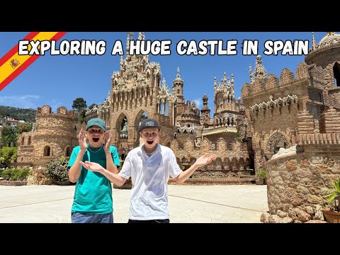 Exploring The Castillo de Colomares in SPAIN!
