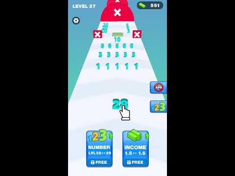 number merge -Gameplay Walkthrough All Levels Andriod,ios GP001 #short