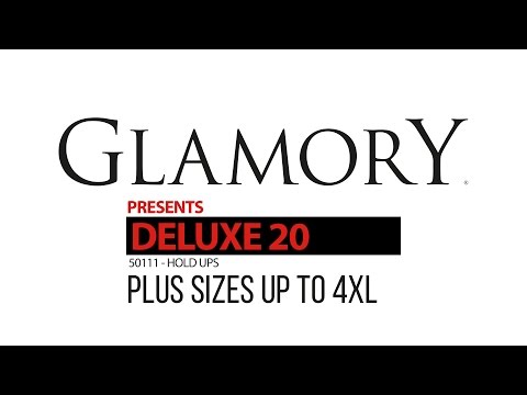 Glamory Deluxe 20 Hold Ups - Plus Size Product Video