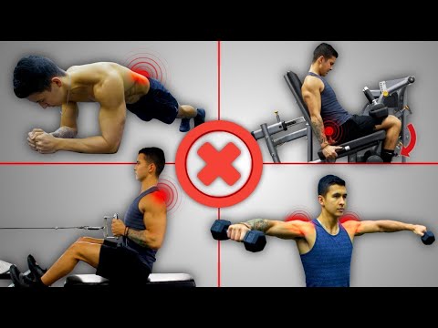 4 ejercicios que haces MAL 😱 (Menos resultados, más lesiones) 💪🔥
