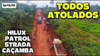 CARROS E MAQUINAS ATOLADOS PARA TODO LADO.