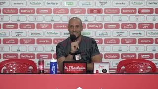 Rueda de prensa previa al partido ante Santa Fe por la fecha 6 de la Liga BetPlay Dimayor.