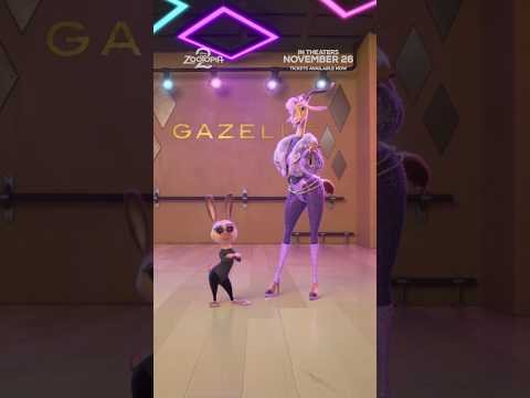 @Shakira BTS Con Gazelle! Baila con Gazelle En #Zootopia2 En Cines El 26 De Noviembre!
