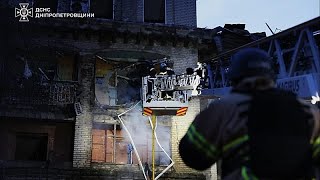 YouTube video thumbnail: Russia Unleashes Another Aerial Barrage on Ukraine as War's Long-Range Strikes Escalate