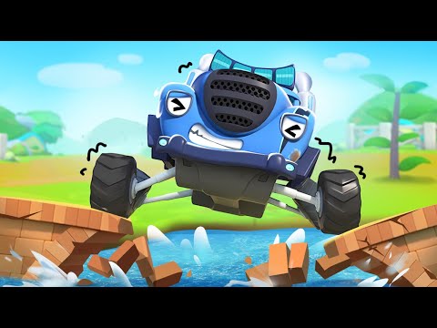 London Bridge is Falling Down | Safety Tips | Nursery Rhymes & Kids Songs | BabyBus - Cars World