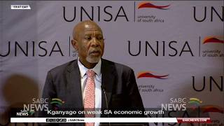 YouTube video thumbnail: Kganyago Laments SA's Weak Economic Growth