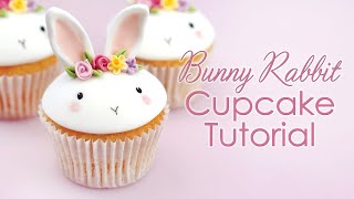 How to make Cute Bunny Rabbit Cupcakes - Cake Decorating Tutorial