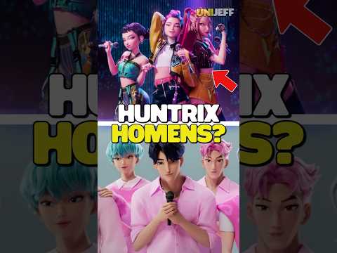 E se as Huntrix fossem homens em As Guerreiras do K-pop? #guerreirasdokpop