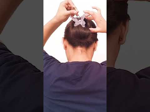 Beautiful Three Clutcher Juda Hairstyle/#hairstyle #easy #juda