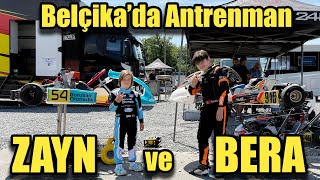 BERA ve ZAYN Belçika'da Karting Antrenmanında! | Japonic