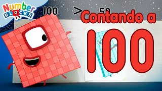 Aprende a contar del 1 al 100 | Episodios completos - 60 minutos | Numberblocks en Español