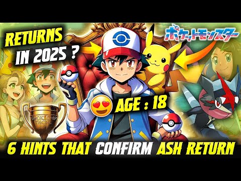 Will Ash Ketchum Returns In 2025 🤩 ? One More Big Proof ,Ash Ketchum in Pokemon Horizons ? Adult Ash