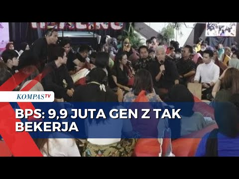 BPS Sebut 9,9 Juta Gen Z di Indonesia Tak Bekerja dan Tak Sekolah