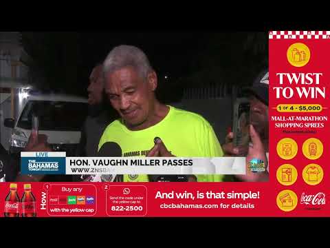 YouTube video thumbnail: Hon. Vaughn Miller Passes