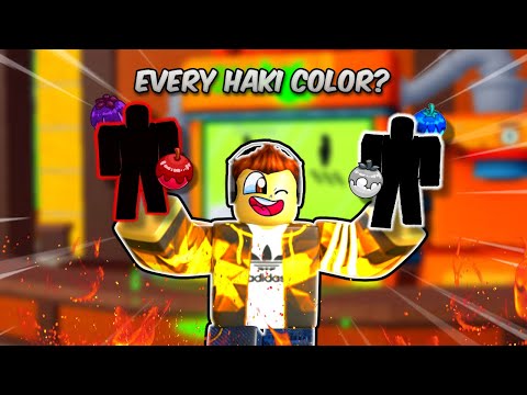 How To Get Every Haki Color! *UPDATED* Blox Fruits