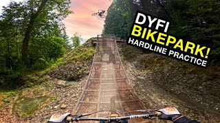 HARDLINE PRACTICE AT DYFI BIKE PARK WENT OFF!!