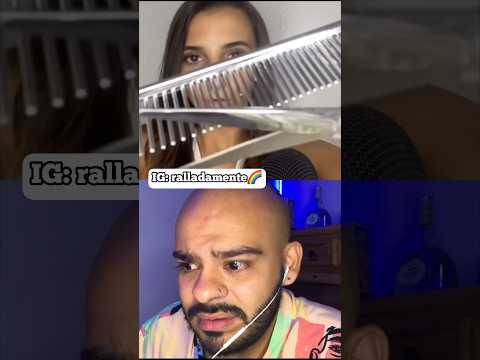 ASMR peluquería💇🏽‍♀️| Ralladamente #asmr #asmrpeluqueria #asmrhaircut #asmrhairplay