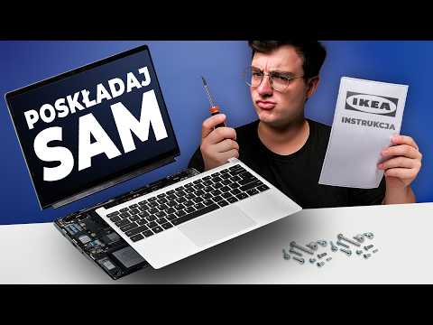 Laptop jak klocki LEGO
