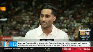 NBA Today | Shams update latest on Lakers starting lineup ahead Cooper Flagg debut for Mavericks