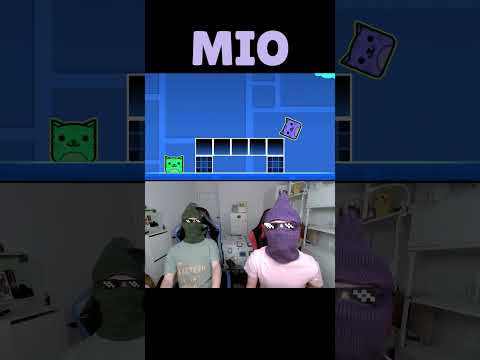 MIO MAO!! 2 PLAYERS GO CRAZY! 🔥 - Geometry Dash #shorts