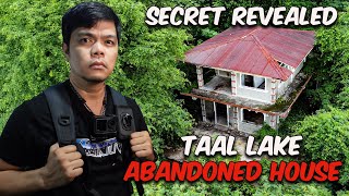 Entering Taal Lake Abandoned House ALONE!