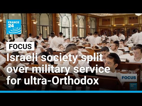 YouTube video thumbnail: Should Ultra-Orthodox Jews Have to Do Military Service? Israeli Society Divided