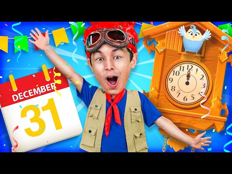 New Year, New Me! 🎉 | Healthy Habits Song 🎶 Happy New Year Nursery Rhymes & Kids Songs