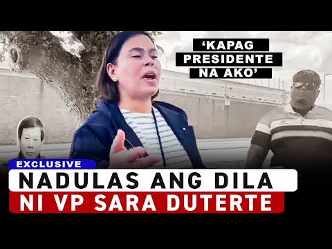 BREAKING: VP SARA Nadulas ang Dila