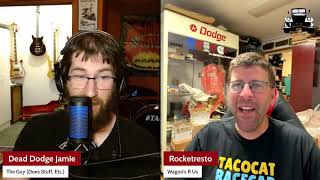 DDG Live! With Tom @rocketresto (I Bet We'll Talk About Mopars)