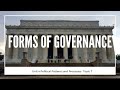 Unitary and Federal Systems in Governance