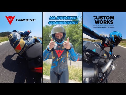 MA NOUVELLE COMBINAISON DAINESE 100% PERSO 🤯 Mugello RR D-Air Custom Works